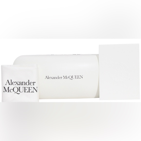 BNWBOX Alexander McQueen 53MM Cat Eye Sunglasses GREY BLUE main image 4